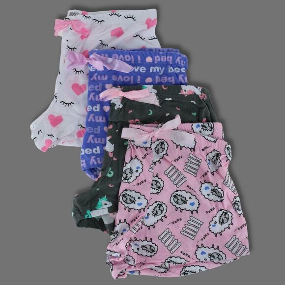 Roll Outta Bed Women's Novelty Print Sleep Shorts - Picture 2 of 3